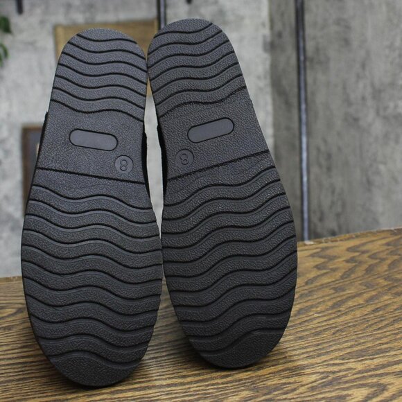 Universal Thread Womens Sarah Suede Shearling Winter Boots 91467407 Black 8M - Picture 6 of 10